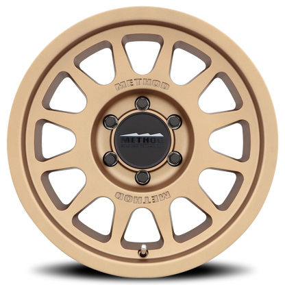 Aluminum 17x9 Bead Grip MR703 Bronze BRZ Method Race Wheels-5