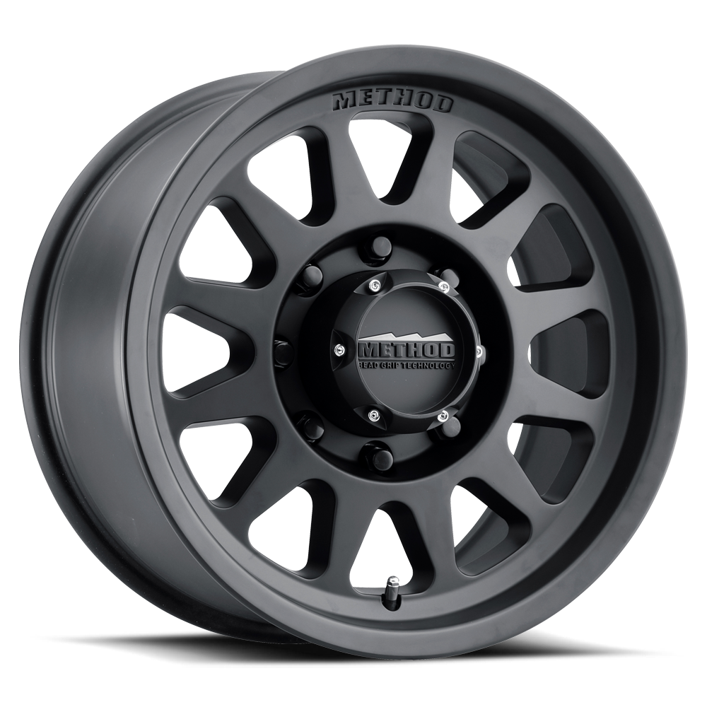 Aluminum 17x9 Bead Grip MR704 Matte Black MB Method Race Wheels-6