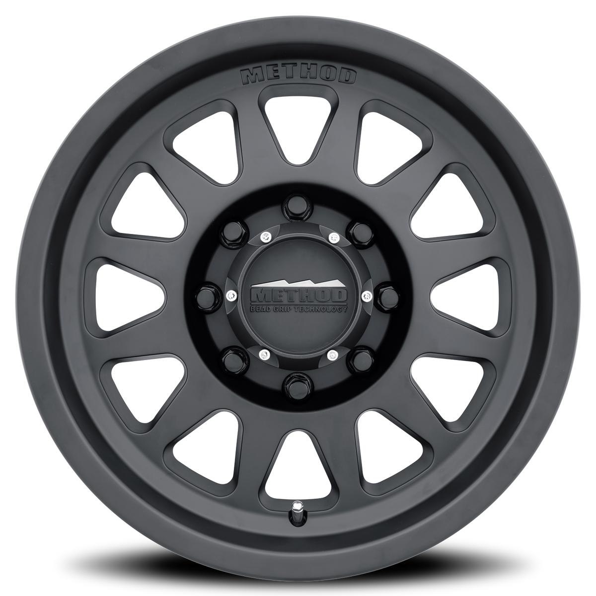 Aluminum 17x9 Bead Grip MR704 Matte Black MB Method Race Wheels-5