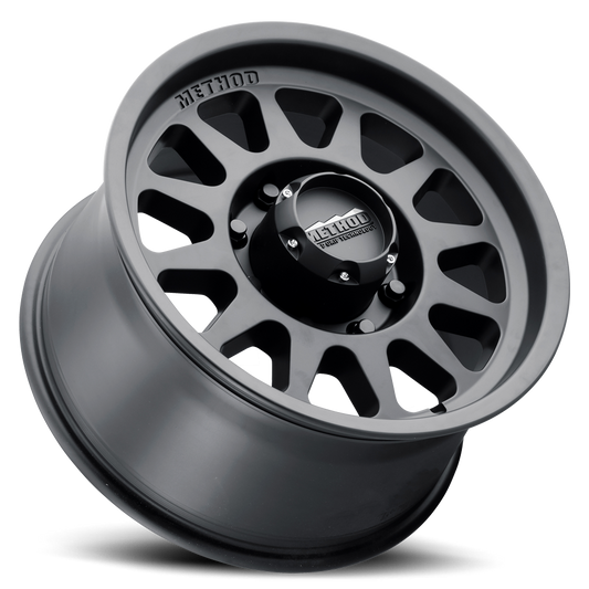Aluminum 17x9 Bead Grip MR704 Matte Black MB Method Race Wheels-1