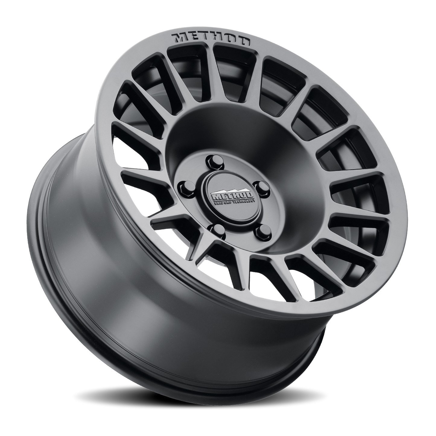 Aluminum 17x7.5 Bead Grip MR707 Matte Black MB Method Race Wheels-7
