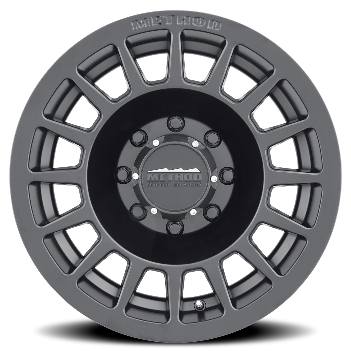 Aluminum 18x9 Bead Grip MR707 Matte Black MB Method Race Wheels-8