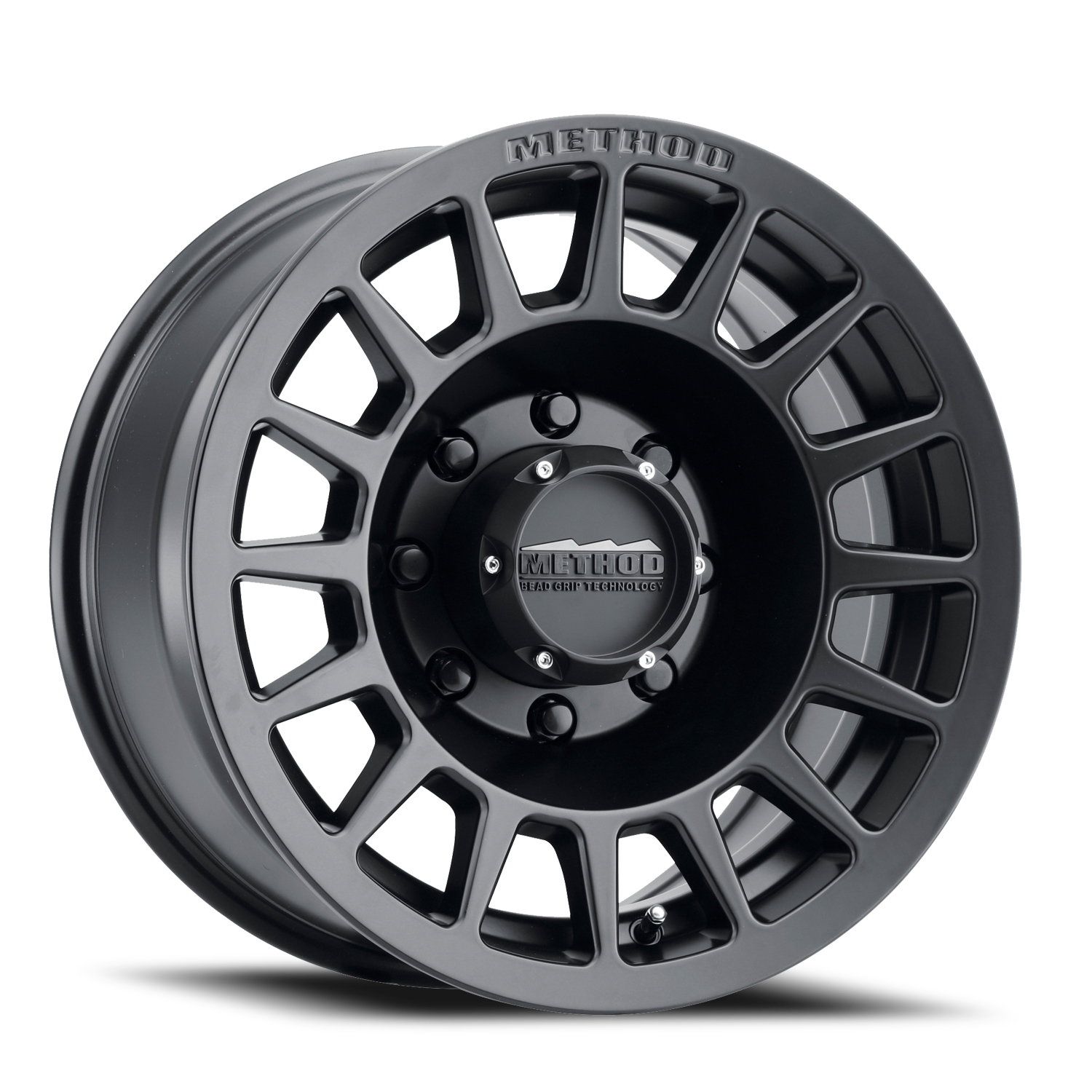 Aluminum 18x9 Bead Grip MR707 Matte Black MB Method Race Wheels-3