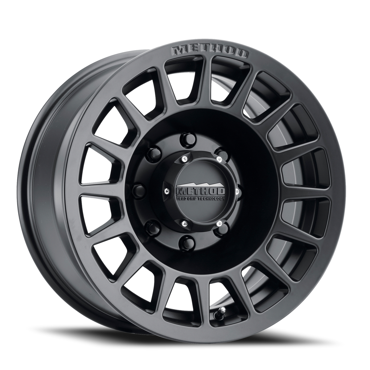 Aluminum 18x9 Bead Grip MR707 Matte Black MB Method Race Wheels-3