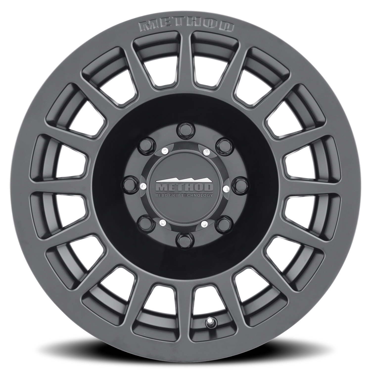 Aluminum 18x9 Bead Grip MR707 Matte Black MB Method Race Wheels-5