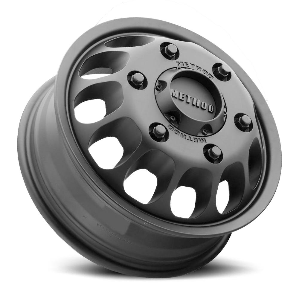 Aluminum 16x5.5 MR901 Dually Matte Black Method Race Wheels-4