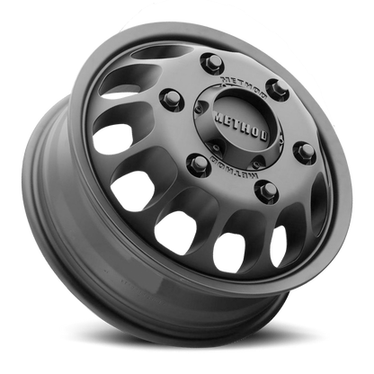 Aluminum 16x5.5 MR901 Dually Matte Black Method Race Wheels-4