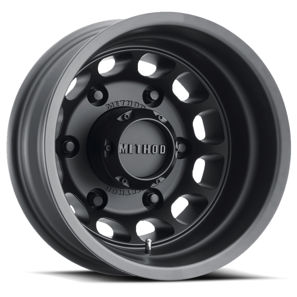 Aluminum 16x5.5 MR901 Dually Matte Black Method Race Wheels
