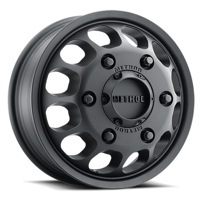 Aluminum 16x6 MR901 Dually Matte Black Method Race Wheels-3