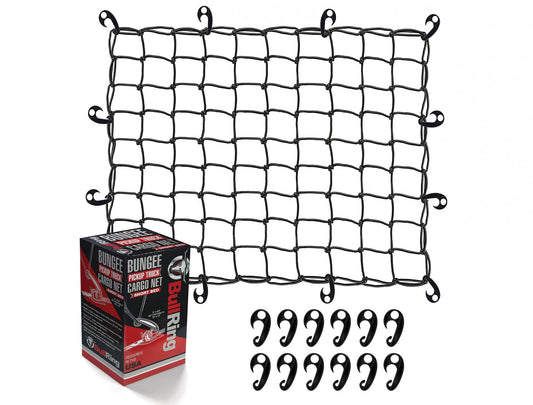 Bungee Pickup Truck Cargo Net Short Bed Bullring SpeedStrap