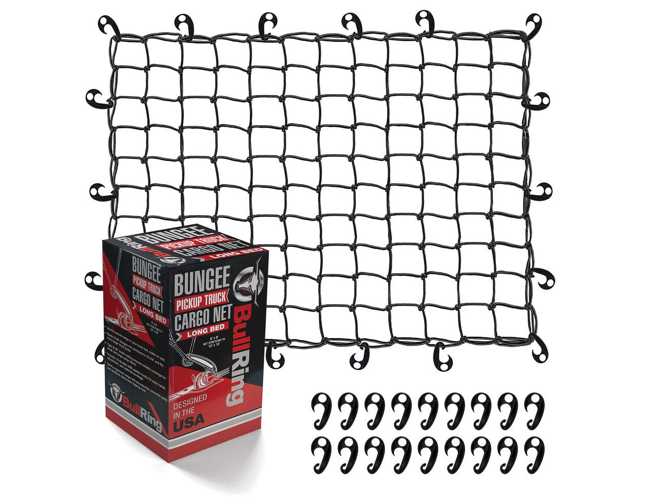 Bungee Pickup Truck Cargo Net PRP Seats-8