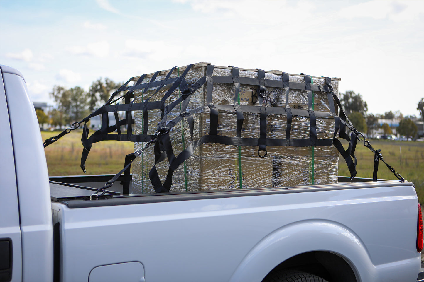 Heavy Duty Pickup Truck Cargo Net Bullring SpeedStrap-5