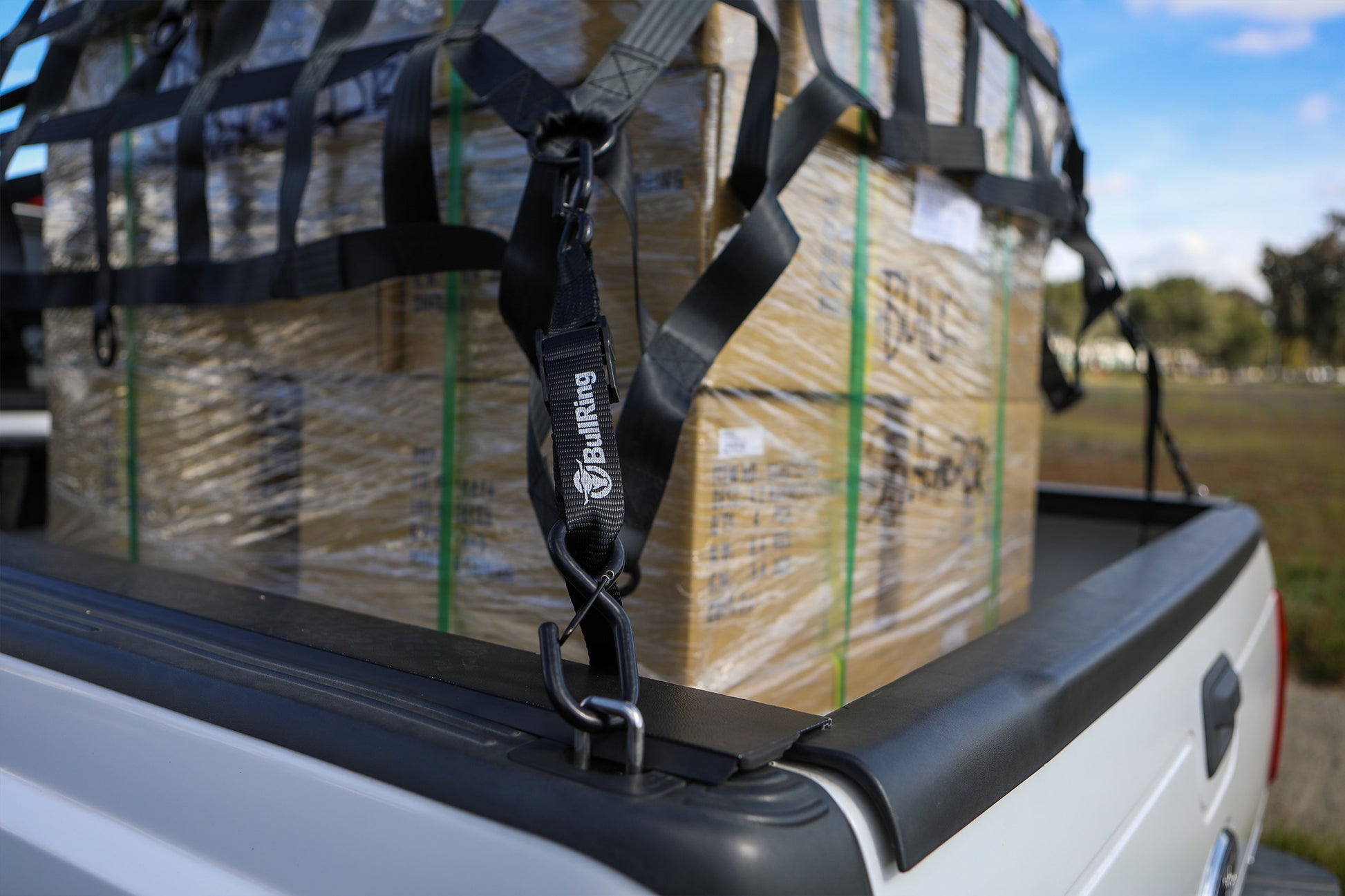 Heavy Duty Pickup Truck Cargo Net Bullring SpeedStrap-6