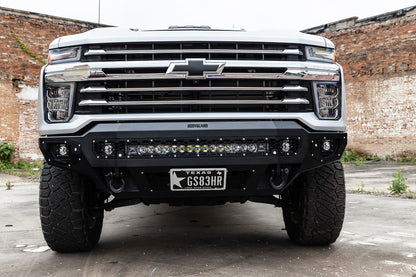 Freedom Front Bumper Base For 2020-2023 Silverado 2500/3500 HD Non-winch Bodyguard Bumpers-14