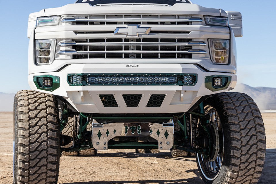 Freedom Front Bumper Base For 2020-2023 Silverado 2500/3500 HD Non-winch Bodyguard Bumpers-3