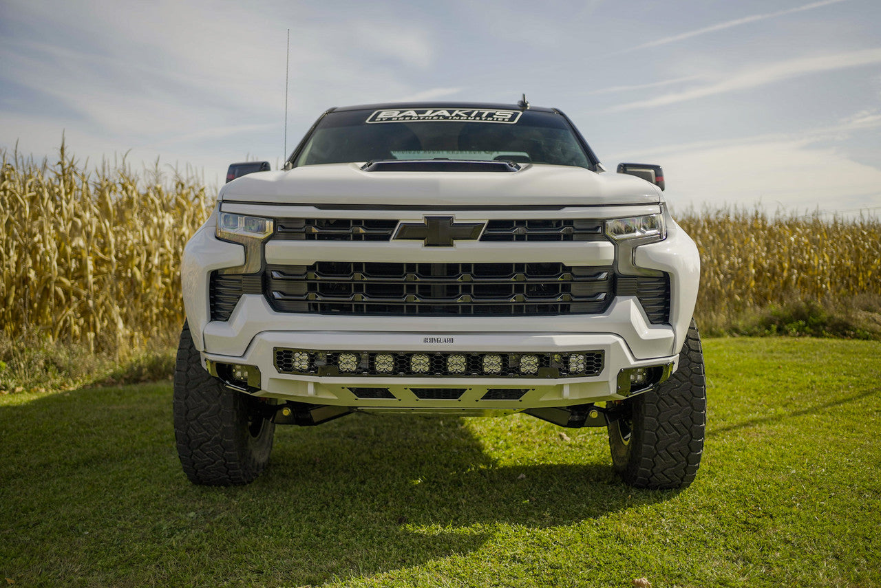 Freedom Front Bumper Base For 2022-2025 Silverado 1500 Non-Winch Bodyguard Bumpers-2
