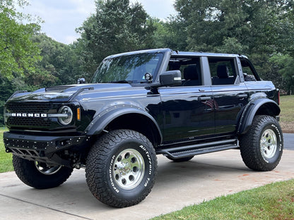 Freedom Front Bumper Base For 2021-2025 Ford Bronco Raptor Only Non Winch Sensor Cutouts Bodyguard Bumpers-7