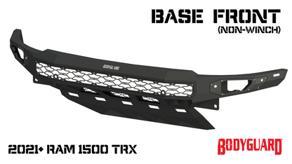 Freedom Front Bumper Base For 2021-2024 Ram 1500 TRX Non-winch Sensor Cutouts Bodyguard Bumpers-3