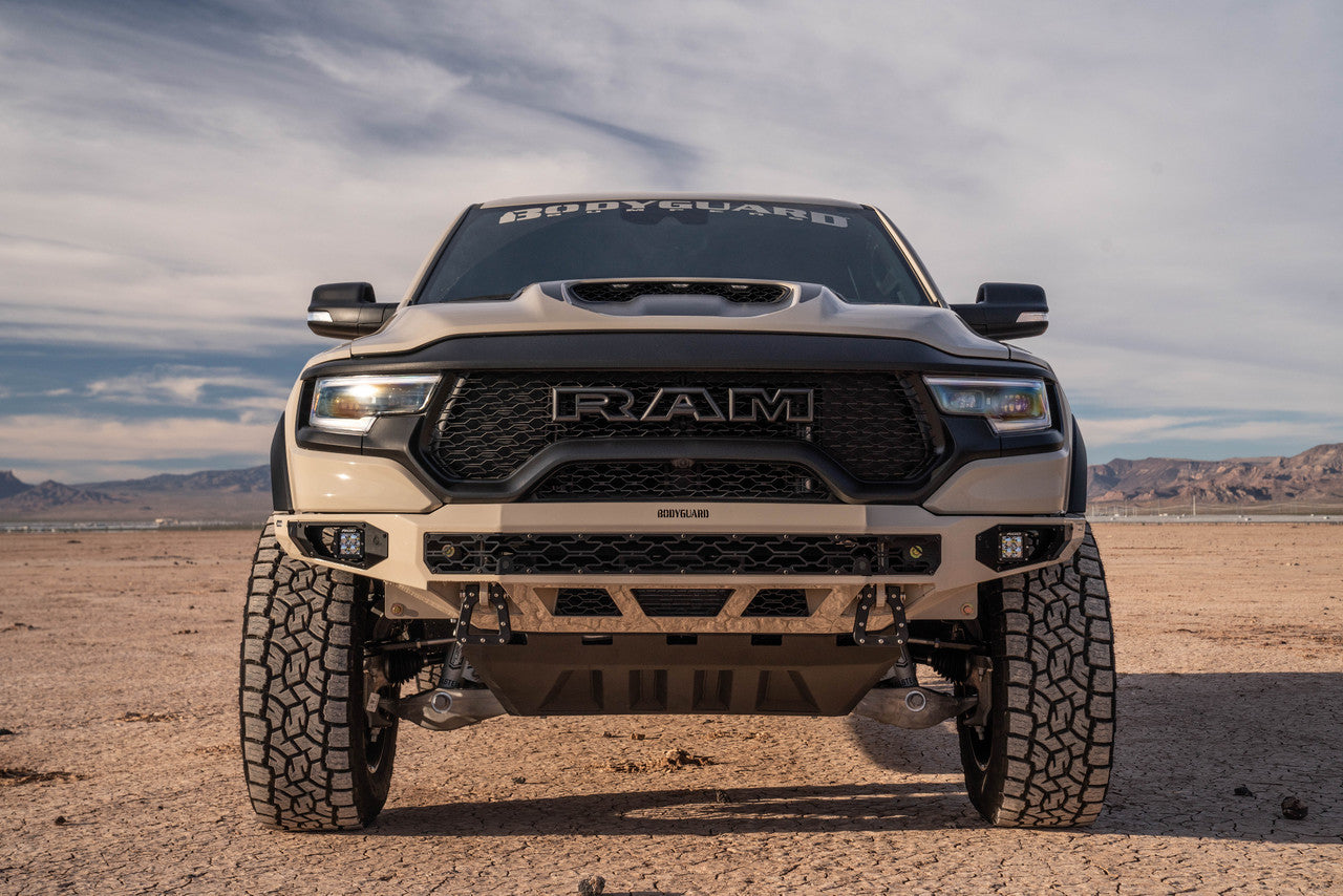 Freedom Front Bumper Base For 2021-2024 Ram 1500 TRX Non-winch Sensor Cutouts Bodyguard Bumpers-2