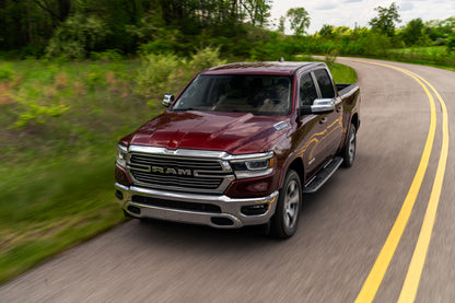 Roan Running Board Cab Length (2 Steps per Side) 2019-2025 (New Body Style) Ram 1500 Crew Cab Textured Black NFab-1