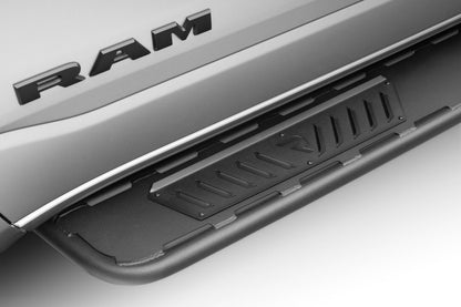 Roan Running Board Cab Length (2 Steps per Side) 2019-2025 (New Body Style) Ram 1500 Crew Cab Textured Black NFab-6