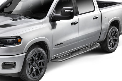 Roan Running Board Cab Length (2 Steps per Side) 2019-2025 (New Body Style) Ram 1500 Crew Cab Textured Black NFab-10
