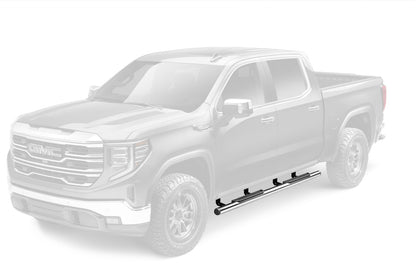 Traxio 3 Inch Nerf Bars 19-26 GM Silverado/Sierra 1500 20-26 GM Silverado/Sierra 2500/3500 N Fab NFab-38