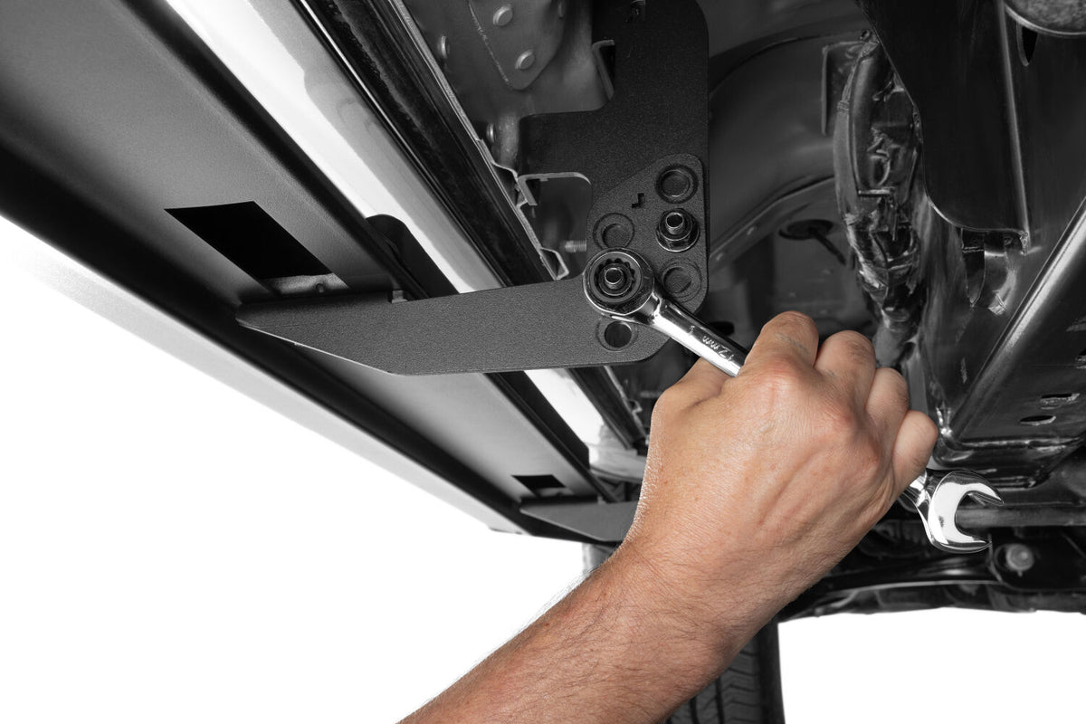 Traxio 5 Inch Nerf Bars 19-23 Ford Ranger SuperCrew Cab N Fab NFab-14