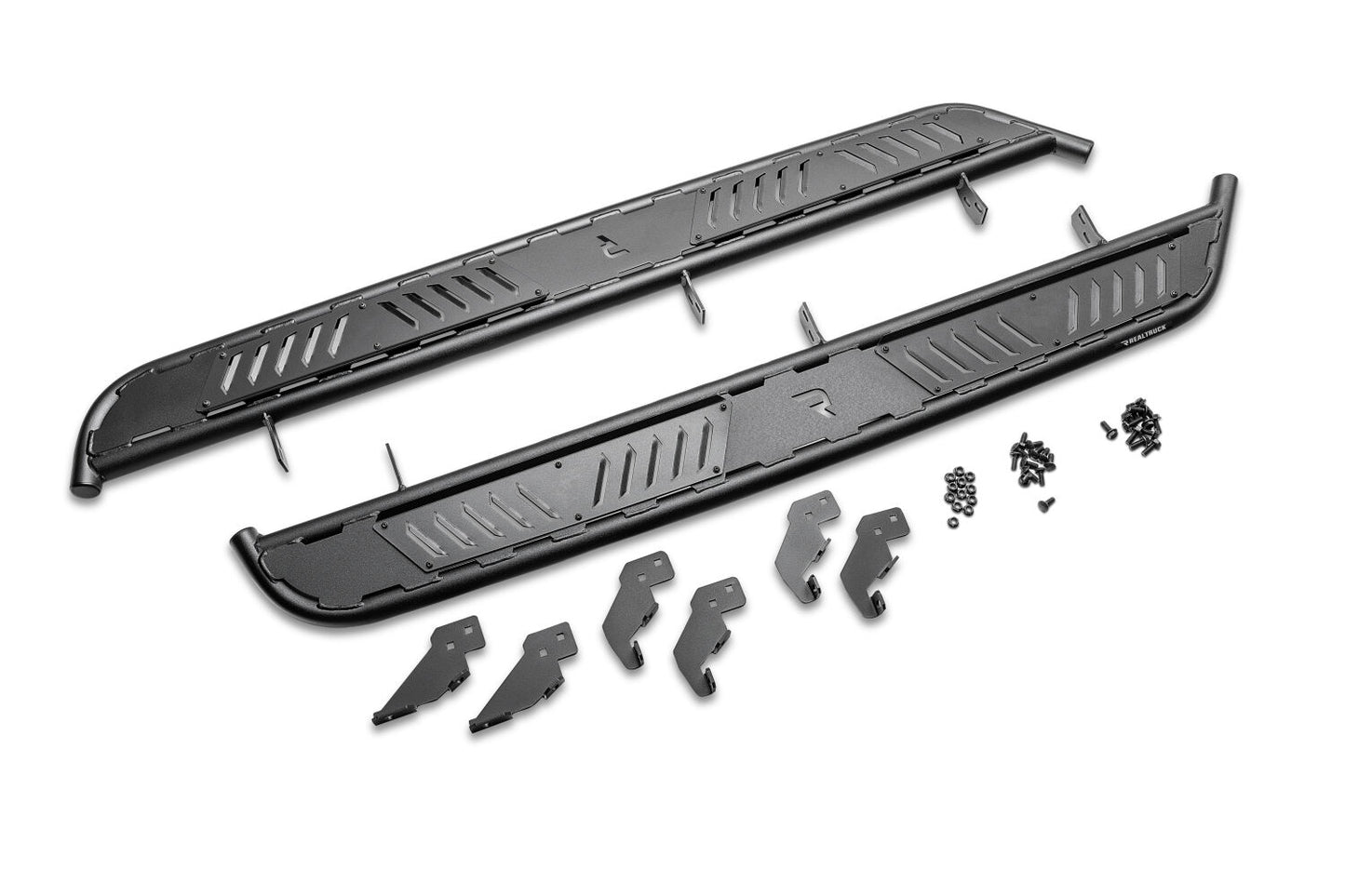 Roan Running Board Cab Length (2 Steps per Side) 22-26 Nissan Frontier Crew Cab Textured Black NFab