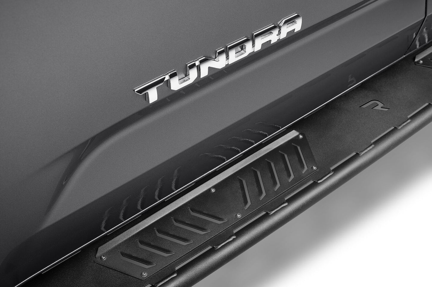 Roan Running Boards Cab Length (2 Steps per Side) 2022-2025 Toyota Tundra CrewMax Textured Black NFab-3