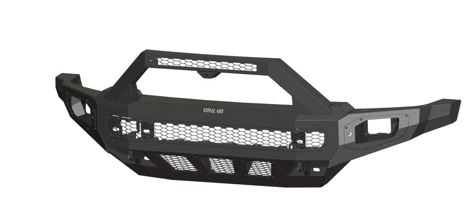 Freedom Front Bumper Sport For 2023-2026 Ford 550 Superduty Non-winch No Sensor Cutouts Without Mesh Grill Fits 450/550 Fender Trim Bodyguard Bumpers-3