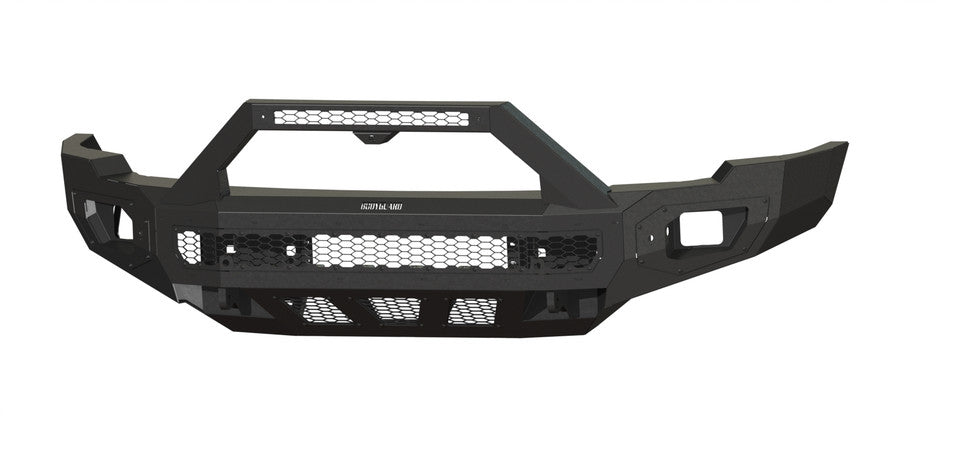 Freedom Front Bumper Sport For 2024-2026 Sierra 2500/3500 HD Non-winch No Sensor Cutouts Without Mesh Grill Bodyguard Bumpers-12