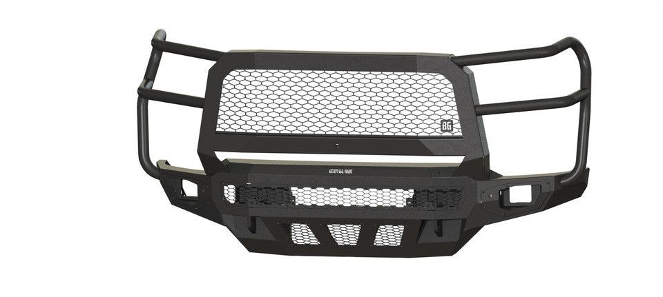 Freedom Front Bumper Extreme For 2020-2023 Silverado 2500/3500 HD Non-winch No Sensor Cutouts With Mesh Grill Bodyguard Bumpers