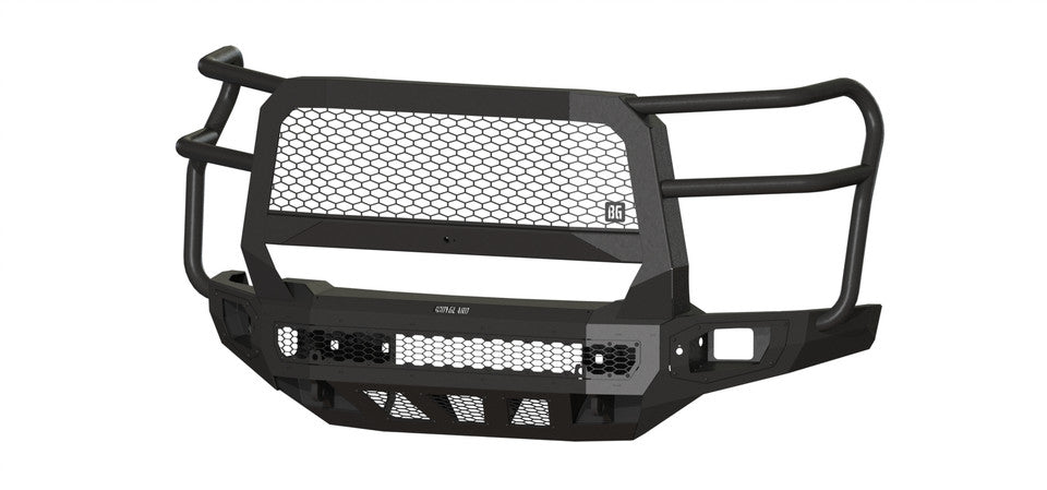 Freedom Front Bumper Extreme For 2024-2026 Silverado 2500/3500 HD Non-winch Sensor Cutouts With Mesh Grill Bodyguard Bumpers