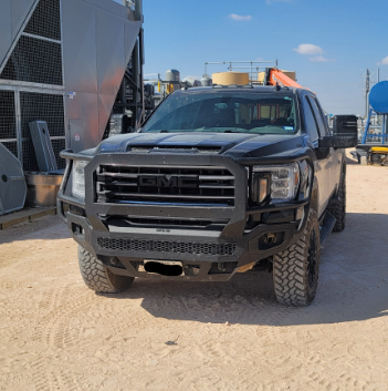 Freedom Front Bumper Extreme For 2020-2023 Sierra 2500/3500 HD Non-winch No Sensor Cutouts With Mesh Grill Bodyguard Bumpers-1