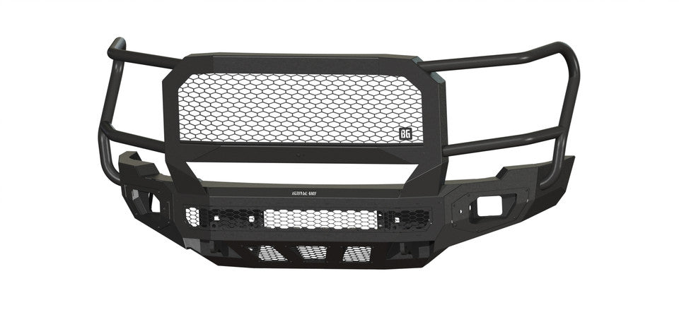 Freedom Front Bumper Extreme For 2024-2026 Sierra 2500/3500 HD Non-winch No Sensor Cutouts Bodyguard Bumpers-8