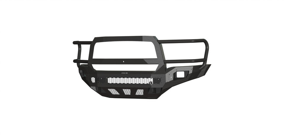 Freedom Front Bumper Extreme For 2019-2026 Ram 4500/5500 Non-winch No Sensor Cutouts With Mesh Grill Bodyguard Bumpers-5