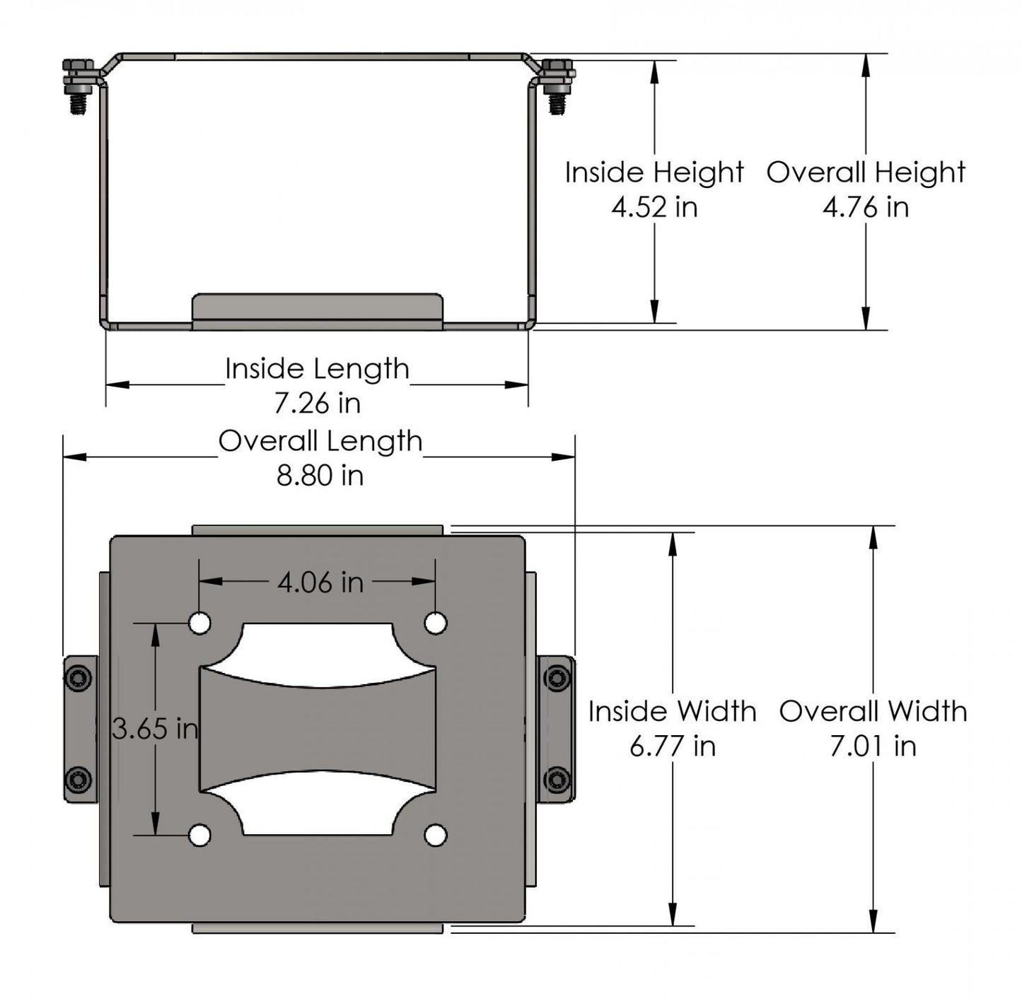 Artec Industries Odyssey PC 925 Battery Mount Artec Industries
