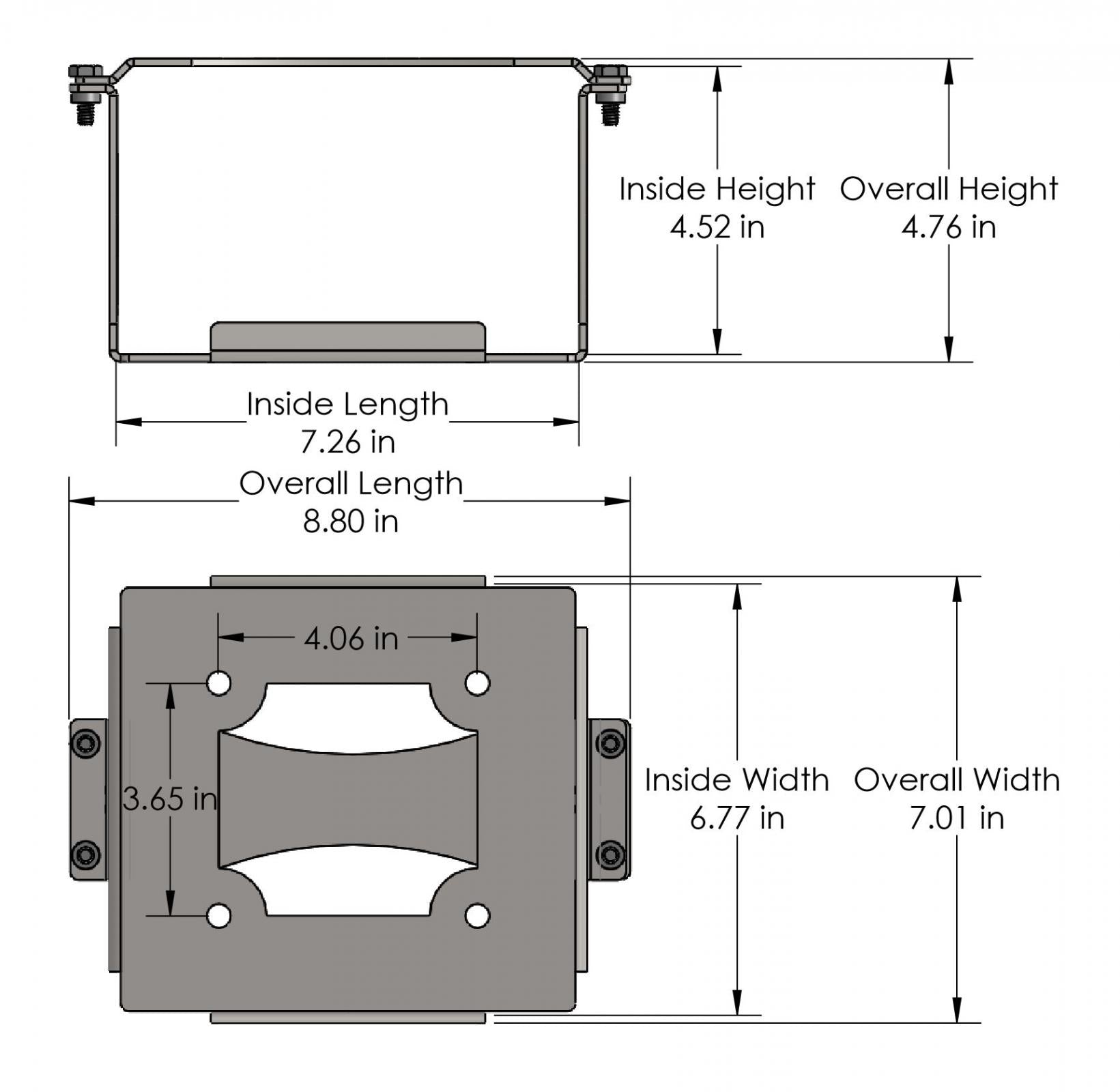 Artec Industries Odyssey PC 925 Battery Mount Artec Industries