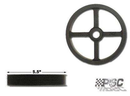 Power Pump Pulley, Serpentine Performance Components PSC Steering-6