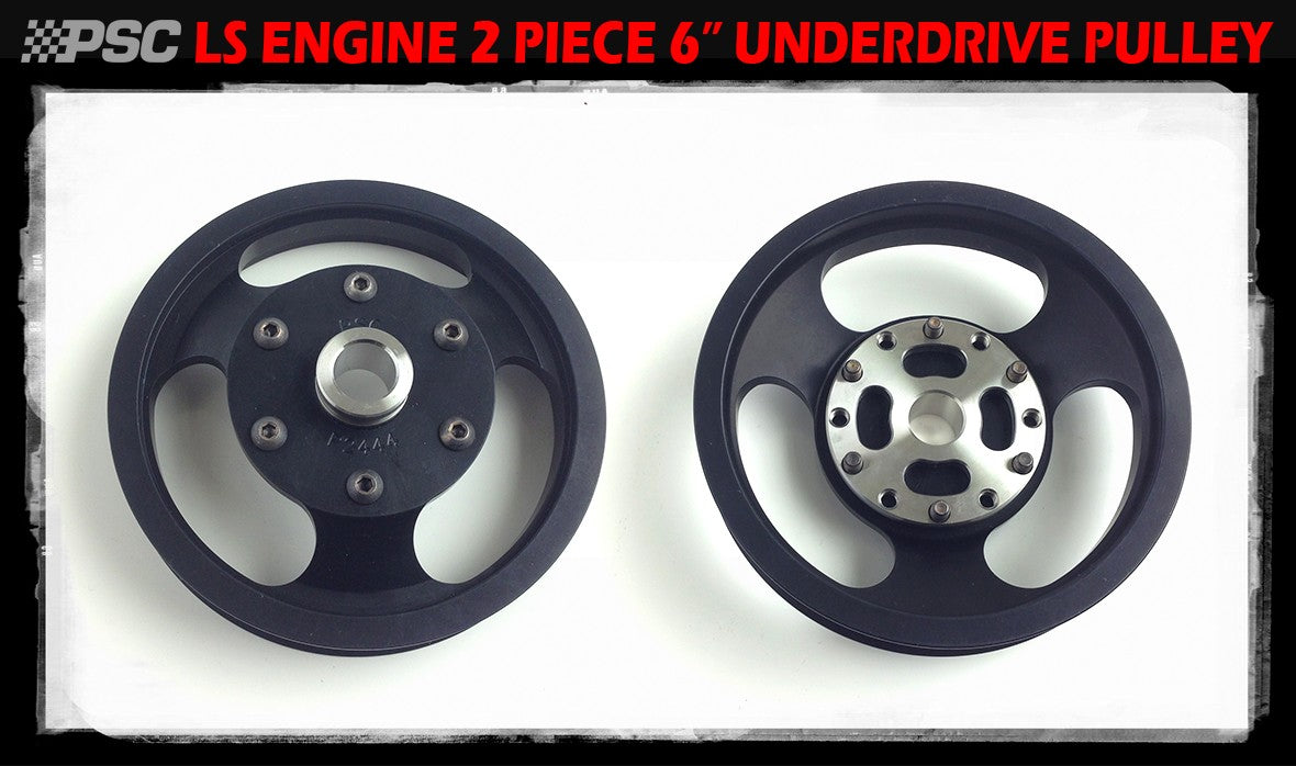 Power Pump Pulley, Serpentine Performance Components PSC Steering-2
