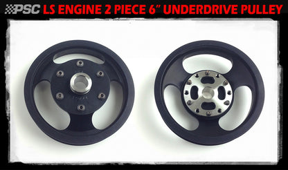 Power Pump Pulley, Serpentine Performance Components PSC Steering-2