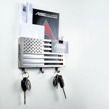 US Flag Letter/Key Holder 7.0 Inch Artec Industries-1