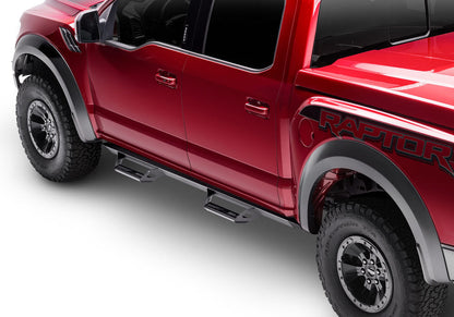 Predator Pro Cab Length (2 Steps per Side) 2009-2014 Ford F-150 SuperCab Textured Black N Fab NFab-6