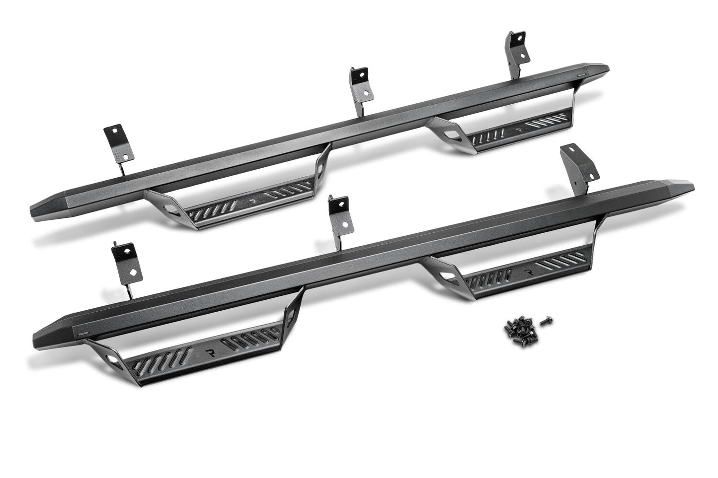 Predator Pro Cab Length (2 Steps per Side) 2019-2026 Ford Ranger SuperCrew Textured Black NFab-3