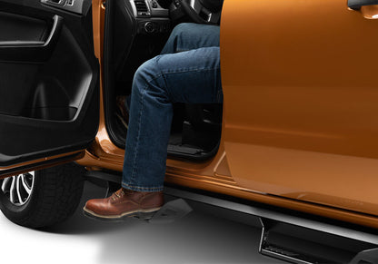 Predator Pro Cab Length (2 Steps per Side) 2019-2026 Ford Ranger SuperCrew Textured Black NFab-4