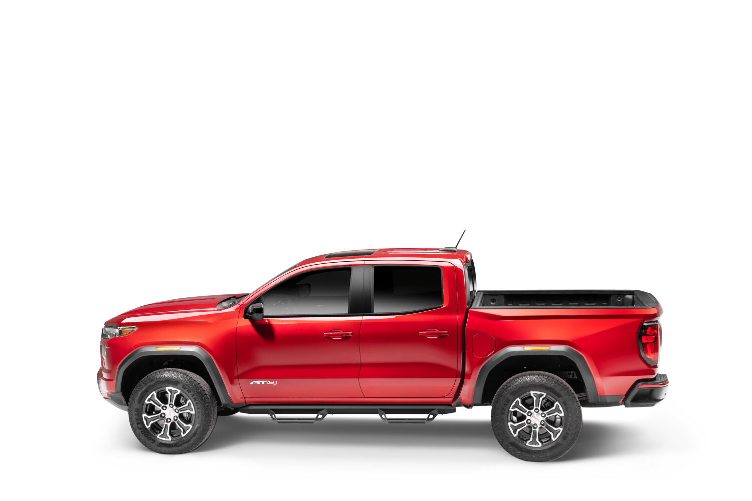 Predator Pro Cab Length (2 Steps per Side) 2015-2025 Chevy Colorado/GMC Canyon Crew Cab Textured Black NFab-3