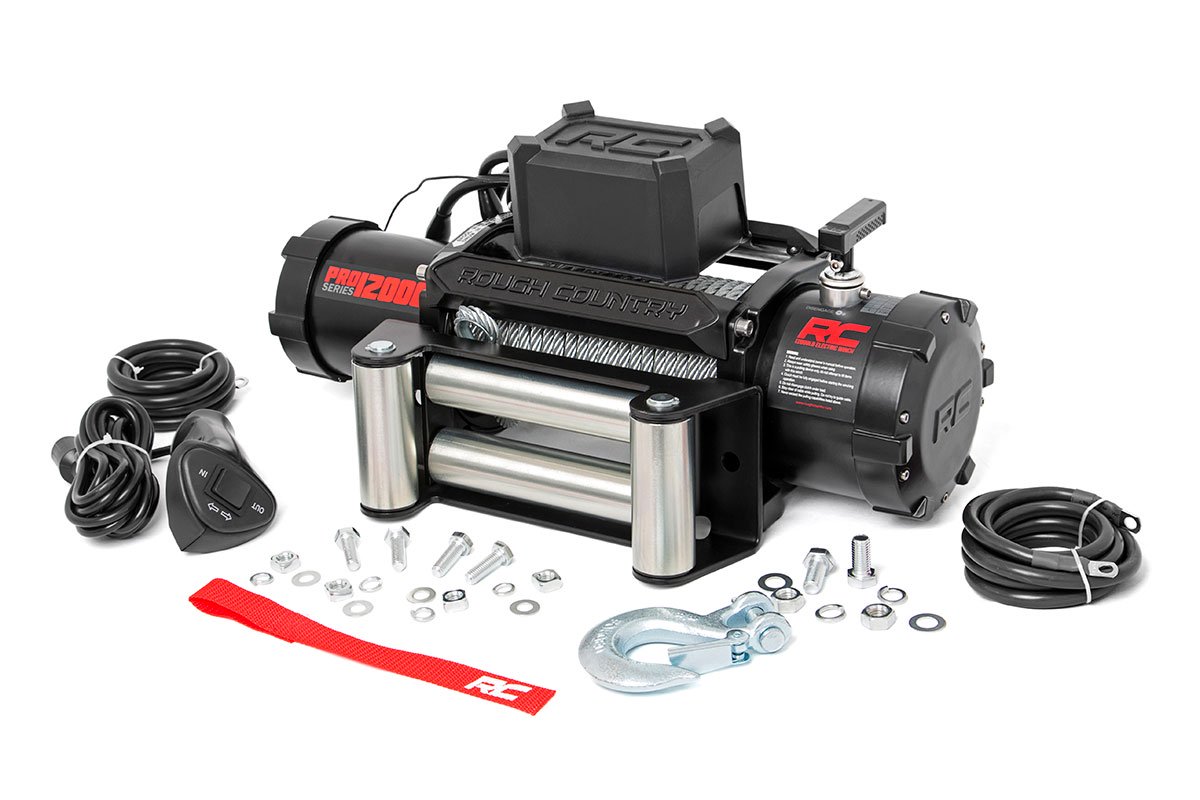 Rough Country 100 LB Electric Winch Pro Series Rough Country
