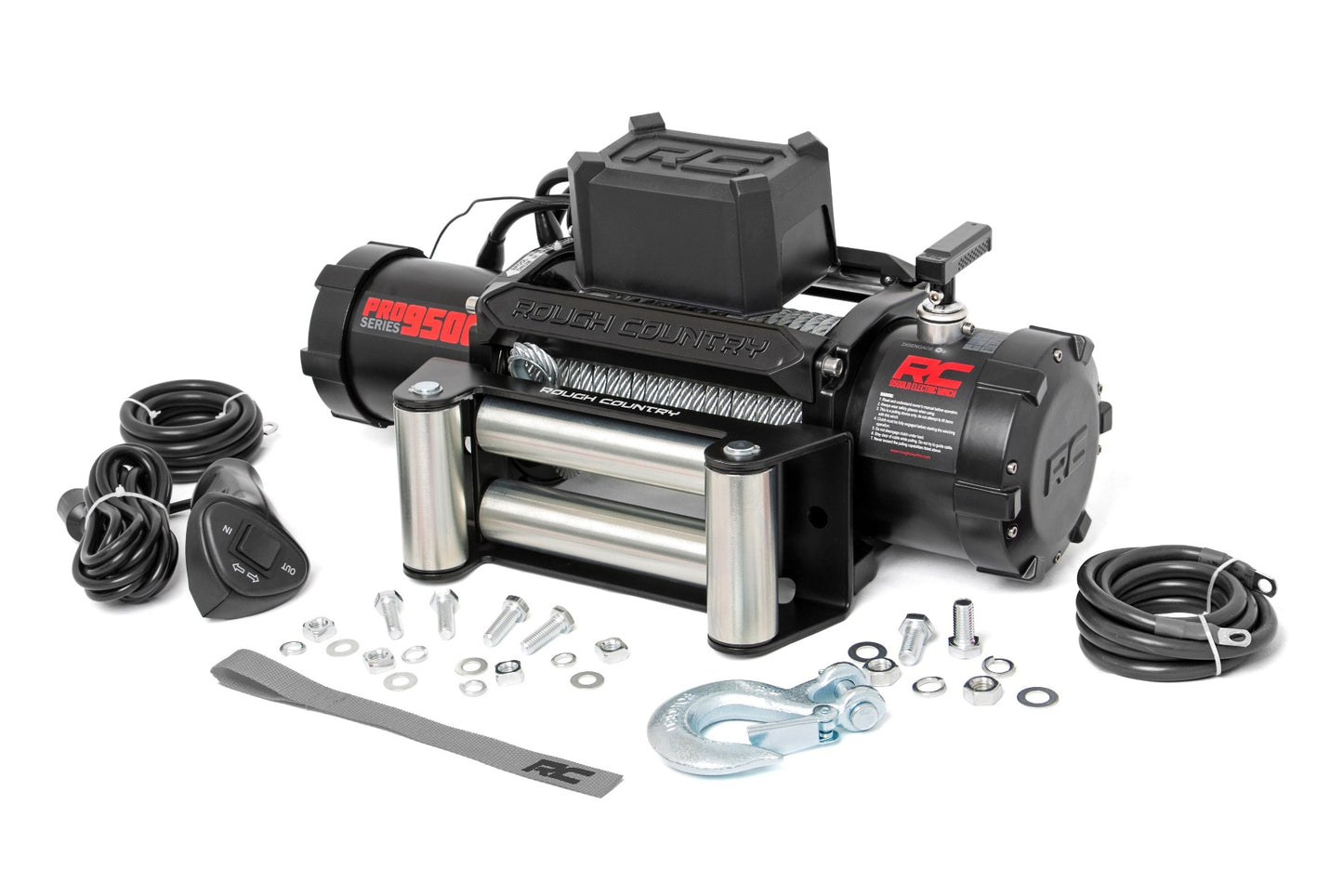 9500-Lb Pro Series Winch Rough Country