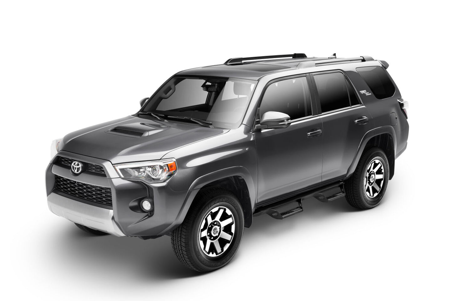 Predator Pro Cab Length (2 Steps per Side) 2014-2024 Toyota 4Runner Non-Limited Textured Black NFab-1